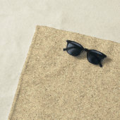 Serviette De Plage Un Crabe Bleu (En situation)