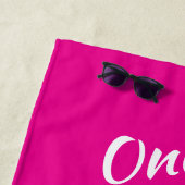 Serviette De Plage Un dans un Melon Watermelon personnalisé (En situation)