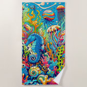 Serviette De Plage Underwater Wonderland (Devant)