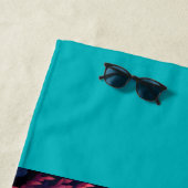 Serviette De Plage Une belle tortue (En situation)