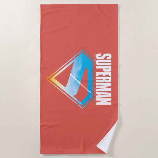 Serviette De Plage Une explosion à travers le Bouclier S (Devant)