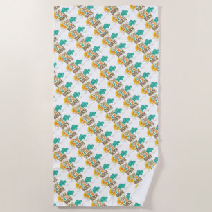 Serviette De Plage Une journée à la plage
