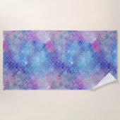 Serviette De Plage Une série de galaxies de sirènes 5 (Devant)