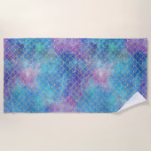 Serviette De Plage Une série de galaxies de sirènes 9 (Devant)