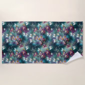 Serviette De Plage Une série mystique de papillons 11 (Devant)