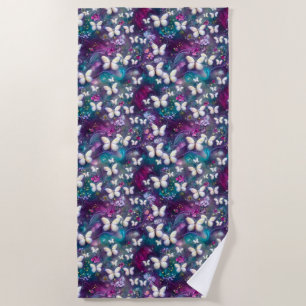 Serviette De Plage Une série mystique de papillons 5