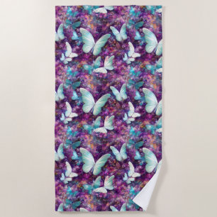 Serviette De Plage Une série mystique de papillons 7