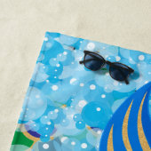 Serviette De Plage Une sirène d'Imaginaire 🧜 ‍ ♀️ vie (En situation)