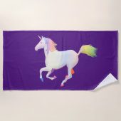serviette de plage Unicorn. (Devant)