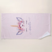 serviette de plage Unicorn (Devant)