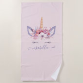 serviette de plage Unicorn (Devant)