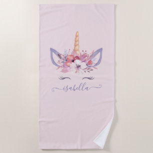 serviette de plage Unicorn