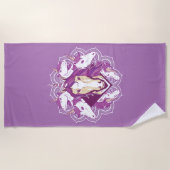 Serviette De Plage Unicorn Mandala (Devant)