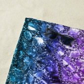 Serviette De Plage Unicorne Boules Disco Glam #2 #retro #wall #art (En situation)