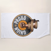 Serviette De Plage Union Fière (Devant)