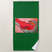 Serviette De Plage Unique Original Character Art (Devant)