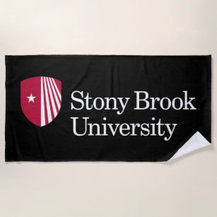 Serviette De Plage Université Stony Brook   Mot-symbole