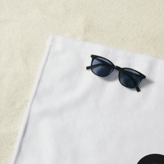 Serviette De Plage Upload Your Own Design Here | Custom Template (En situation)