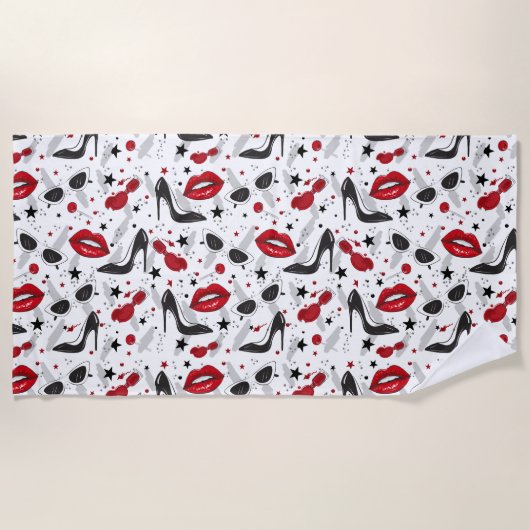 Serviette De Plage Uptown Girl (Devant)