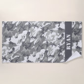 Serviette De Plage Urban Camo (Devant)