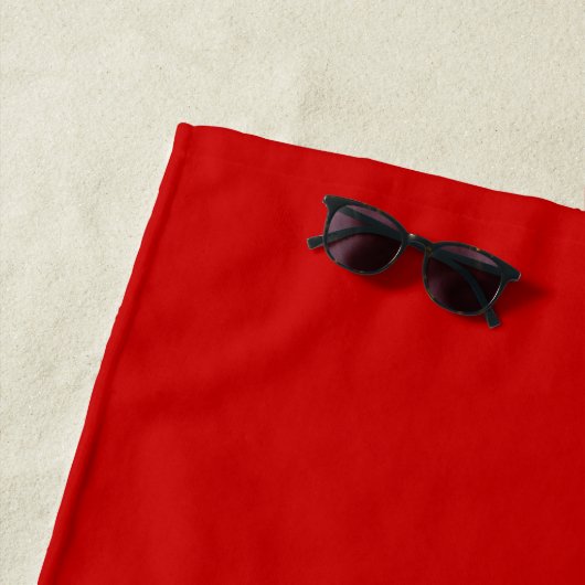 Serviette De Plage URSS Union soviétique Drapeau faucon communiste fa (En situation)