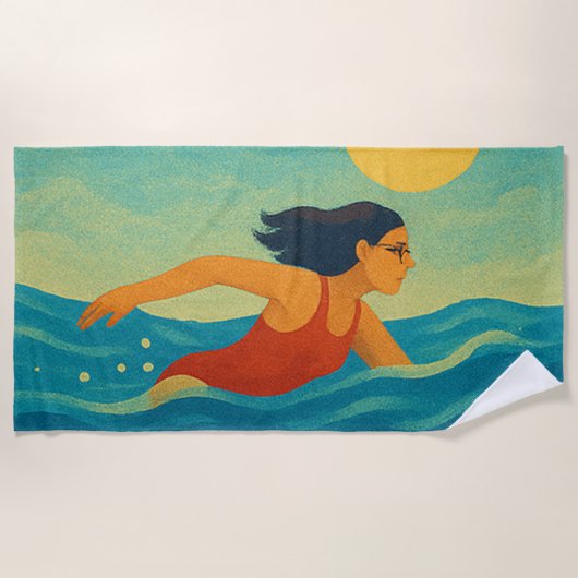 Serviette De Plage vacances (Devant)