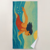 Serviette De Plage vacances (Devant)