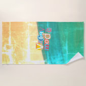 Serviette De Plage Vacances d'été (Devant)