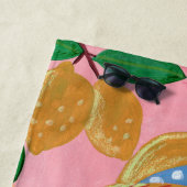 Serviette De Plage Vacances d'été pour femme italienne (En situation)