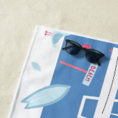 Serviette De Plage Vacances en famille (En situation)