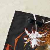 Serviette De Plage Vacances vintage été en famille (En situation)