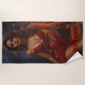 Serviette De Plage #VacationMode Beach Towel (Devant)