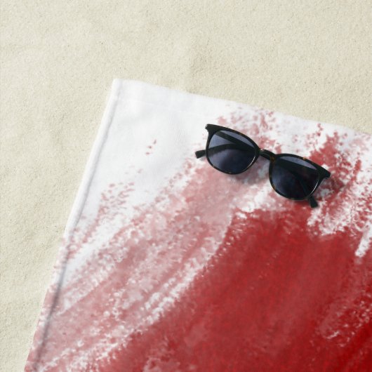 Serviette De Plage Vache longhorne du Texas (En situation)