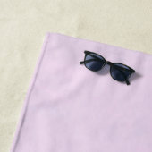 Serviette De Plage Vagues océaniques Pastel doux 5 (En situation)