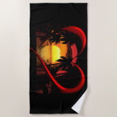 Serviette De Plage Valentine (Devant)