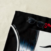 Serviette De Plage Vampire (En situation)