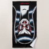 Serviette De Plage Vampire (Devant)