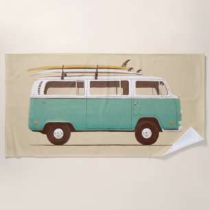 Serviette De Plage Van bleu Florent Bodart