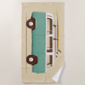 Serviette De Plage Van bleu | Florent Bodart (Devant)