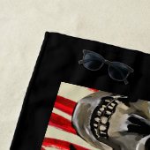 SERVIETTE DE PLAGE VÉHICULES POUR TRUMP (En situation)