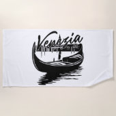 SERVIETTE DE PLAGE VENEZIA (Devant)