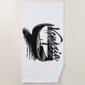 SERVIETTE DE PLAGE VENISE (Devant)