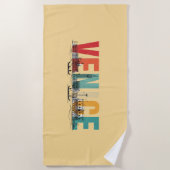 Serviette De Plage Venise Italie (Devant)