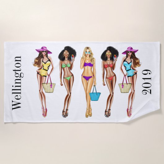 Serviette De Plage Vente de 2 semaines (Devant)