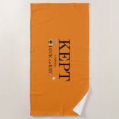 Serviette De Plage Verrouillé dans la chasteté (Devant)