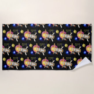 Serviette De Plage Vers l'espace et au-delà