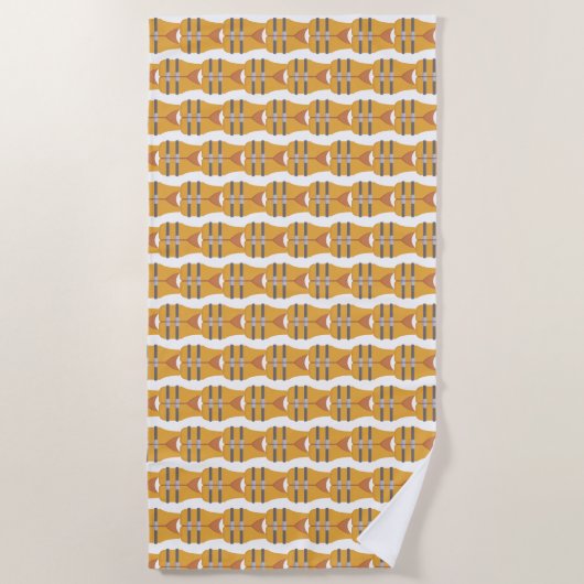 Serviette De Plage Veste de sauvetage (Devant)