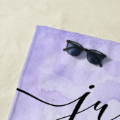 Serviette De Plage Veux-Tu M'Épouser ? Proposition mariage (En situation)