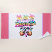 Serviette De Plage Vibes (Devant)