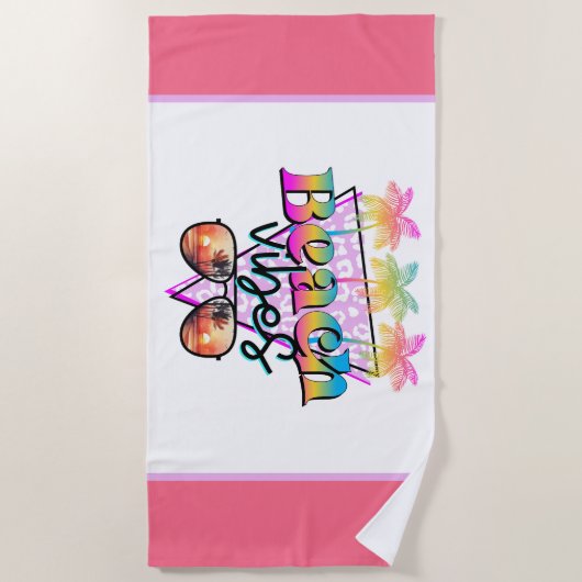 Serviette De Plage Vibes (Devant)